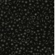 Miyuki seed beads 11/0 - Opaque matte black 11-401F